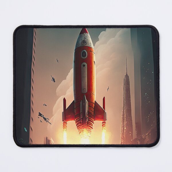 Item preview, Rocket launched from within the city designed and sold by mrlongfield.