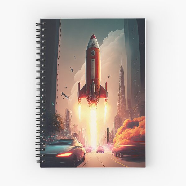Item preview, Rocket launched from within the city designed and sold by mrlongfield.