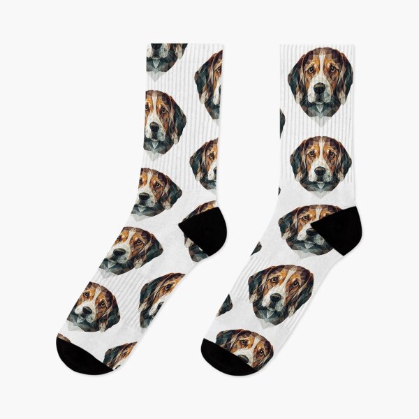 Item preview, Beagle Geometric Portrait designed and sold by Bondoboxy.