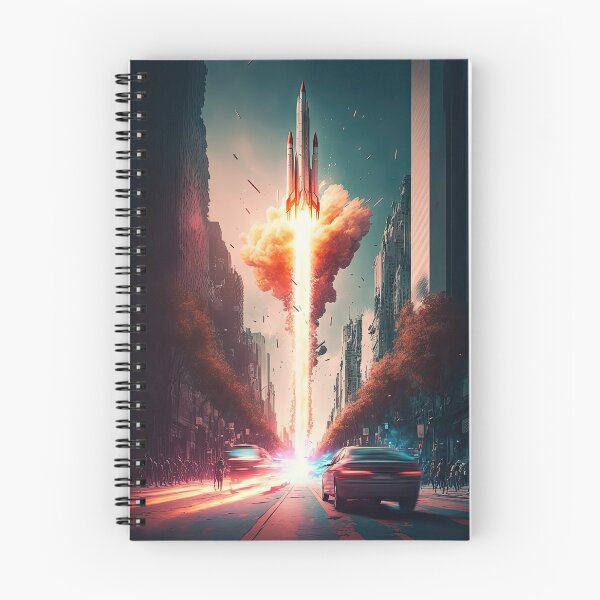 Item preview, Rocket launched from within the city designed and sold by mrlongfield.