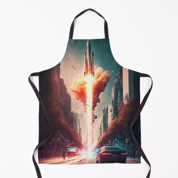Item preview, Rocket launched from within the city designed and sold by mrlongfield.