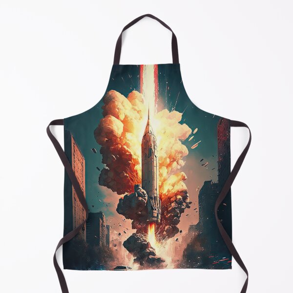 Item preview, Rocket launched from within the city designed and sold by mrlongfield.