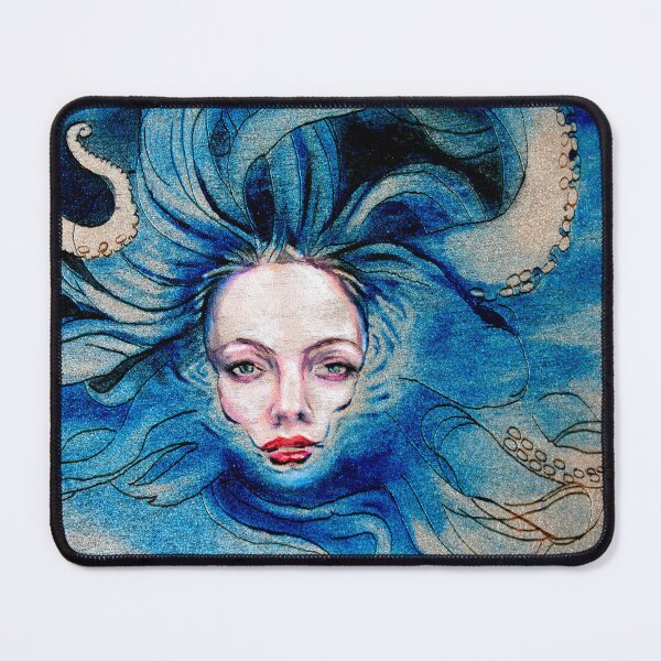 Item preview, Medusa Mermaid Octopus designed and sold by AmandaFineArt.