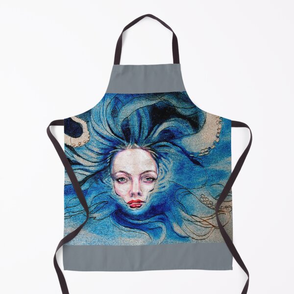 Item preview, Medusa Mermaid Octopus designed and sold by AmandaFineArt.