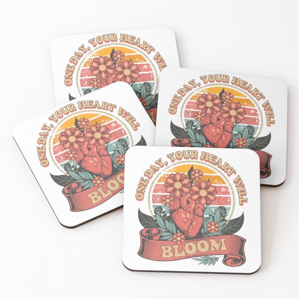 Item preview, ONE DAY YOUR HEART WILL BLOOM designed and sold by HomeCoquette.