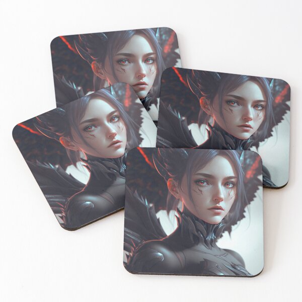 Item preview, demon anime girl designed and sold by MarcGugDesigns.
