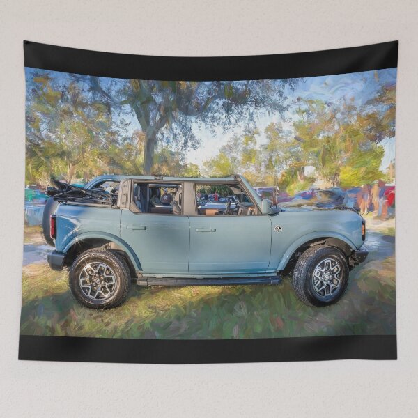 Item preview, 2022 Blue Ford Bronco Outer Banks X116 designed and sold by RichFrancoCars.