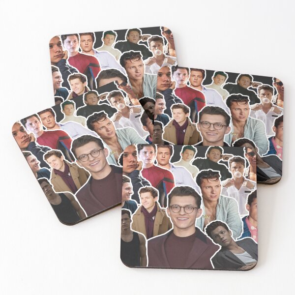 Item preview, Tom Holland Collage Throw Blanket designed and sold by cagslw.