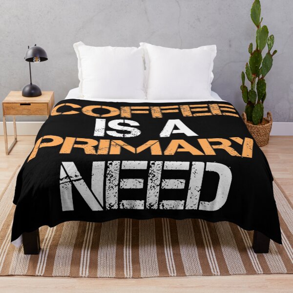 Item preview, Coffee is a Primary Need : Coffee Quote designed and sold by EnzoVectorism.