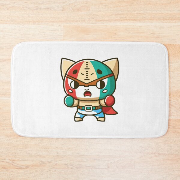 Item preview, Lucha Libre Cats | Mexican Wrestling | Kawaii Cats | Chibi Cats | Anime Cats | Lucha Libre Cats 03 designed and sold by Catcosm.