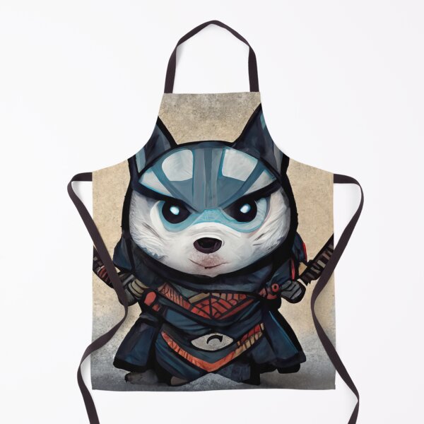 Item preview, Cute Chibi-Style Husky Puppy Ninja #1 designed and sold by Galviato.