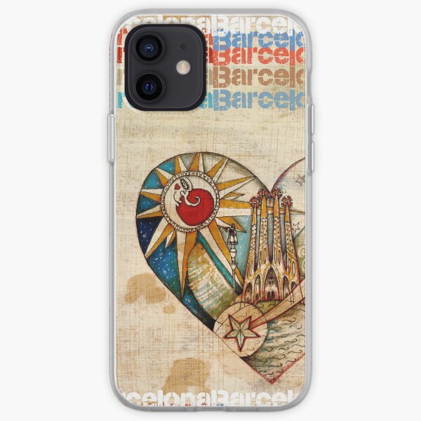 Barcelona Spirit - Vintage iPhone Soft Case