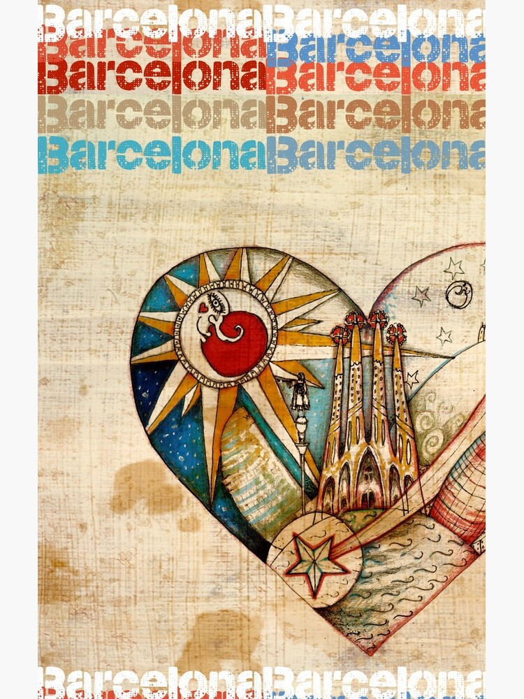 Barcelona Spirit - Vintage by aremaarega