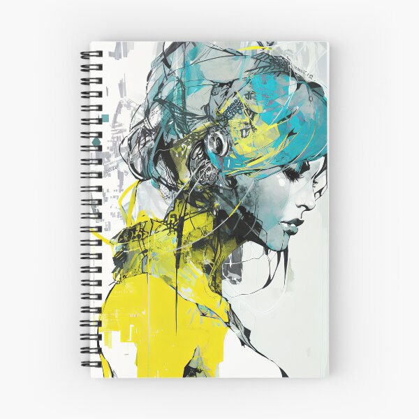 Item preview, Cyberpunk girl: Hertha designed and sold by ai-miilk.
