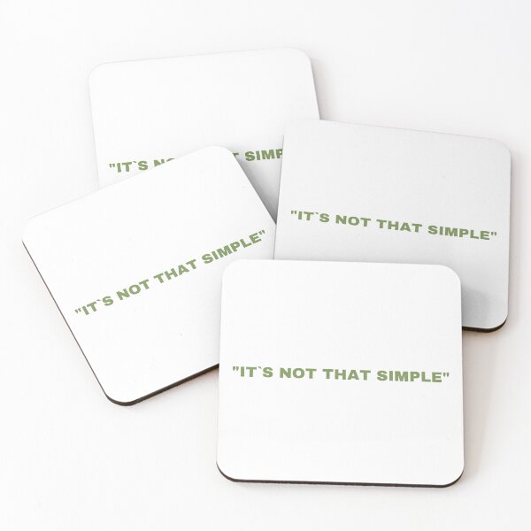 Item preview, "it`s not that simple' designed and sold by ShopofAll.