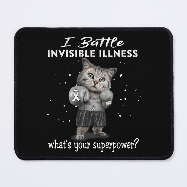 Item preview, Invisible Illness Warrior - I Battle Invisible Illness What Is Your Superpower? designed and sold by Jennpak.