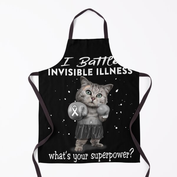 Item preview, Invisible Illness Warrior - I Battle Invisible Illness What Is Your Superpower? designed and sold by Jennpak.