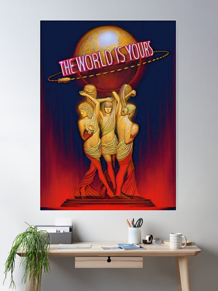Scarface The World is Yours Statue #14 Poster