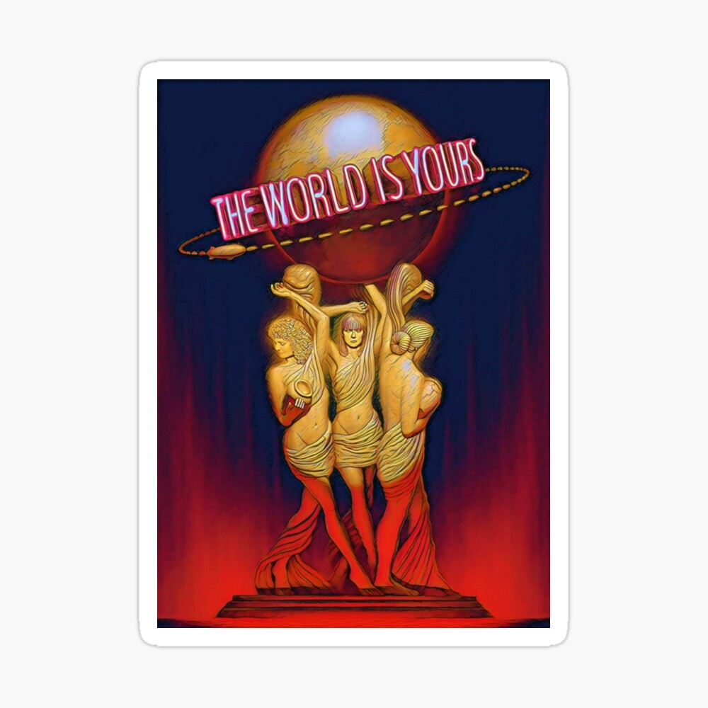 Scarface The World is Yours Statue #14 Poster