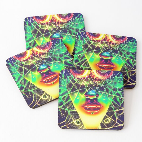 Item preview, Contemporan abstract art of a face designed and sold by Nicolas-T.