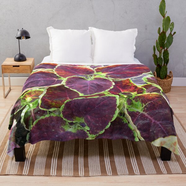 Item preview, Coleus Dipped In Wine Pretty Flowers designed and sold by cascadecuts.