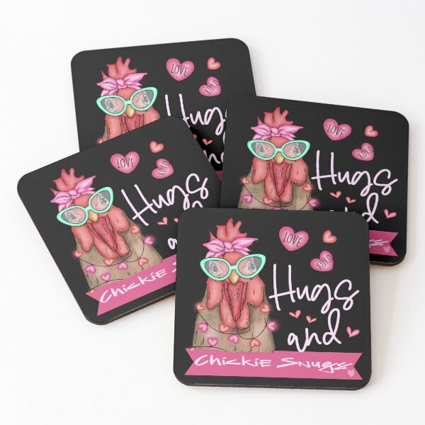 Item preview, Cute Chicken - Hugs And Chickie Snugs  designed and sold by handsoftime2020.
