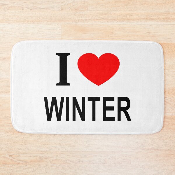 Item preview, I ❤️ WINTER I LOVE WINTER I HEART WINTER  designed and sold by usernamenaijan.