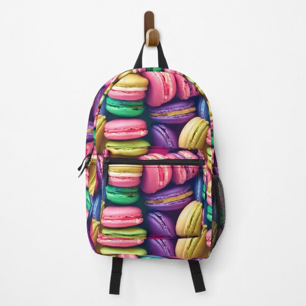 Item preview, Crunchy Candy Macarons AI Pattern designed and sold by ZenEverAI.