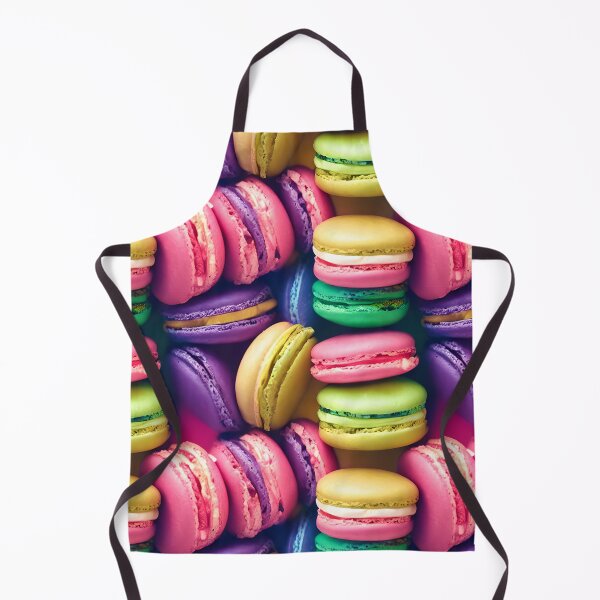 Item preview, Crunchy Candy Macarons AI Pattern designed and sold by ZenEverAI.