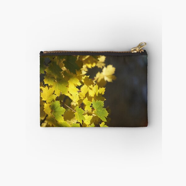 Item preview, Autumn rays of sun illuminates yellow maple leaves  designed and sold by mrivserg.