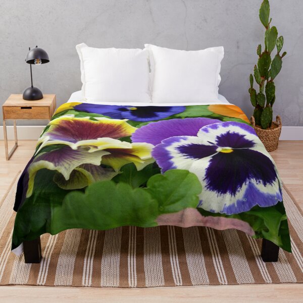 Item preview, Pansy Masterpiece Mix Pretty Flowers  designed and sold by cascadecuts.
