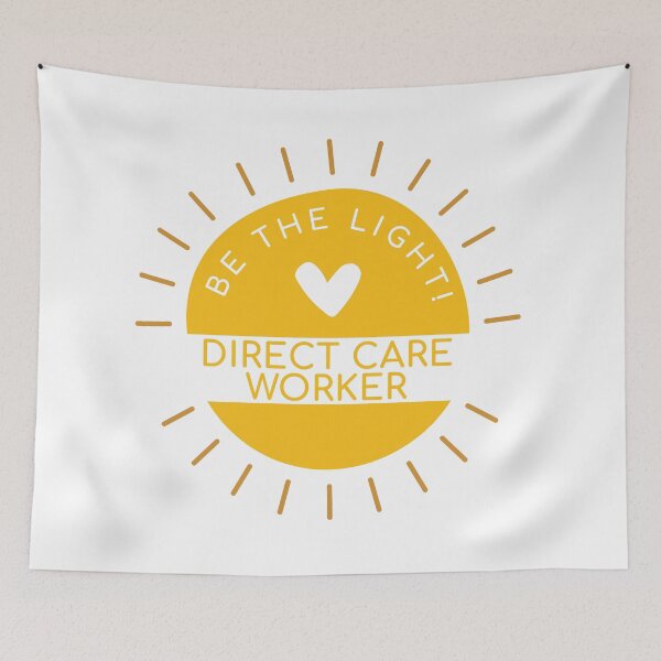 Item preview, (Non-Profit) Direct Care Worker - Be the Light designed and sold by OTRBGStore.