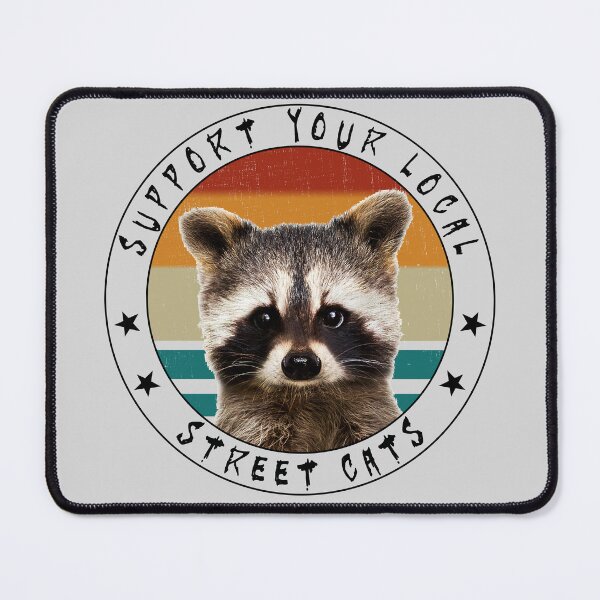 Item preview, Support Your Local Street Cats Baby Raccoon, racoon designed and sold by Chardo55.