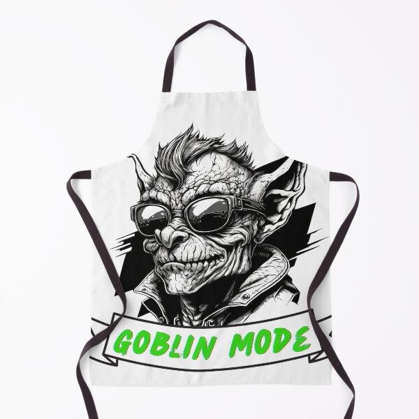 Item preview, Goblin Mode Fantasy Art Design Sticker Shirt designed and sold by Itis-Whatitis.