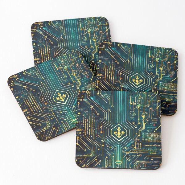 Item preview, Electronic Pattern .A.I Art designed and sold by NoNameCreator.