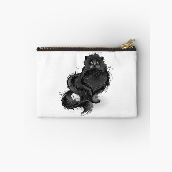 Item preview, Fluffy black cat ( Fat cat ) designed and sold by Blackmoon9.
