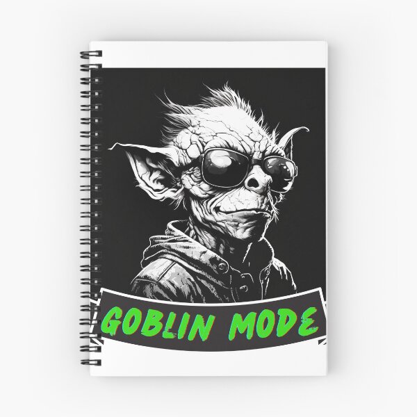 Item preview, Goblin Mode Fantasy Art Design Sticker Shirt designed and sold by Itis-Whatitis.