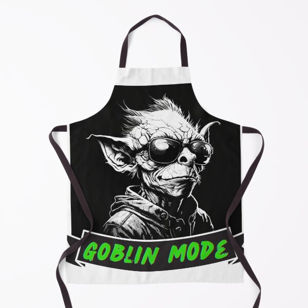 Item preview, Goblin Mode Fantasy Art Design Sticker Shirt designed and sold by Itis-Whatitis.