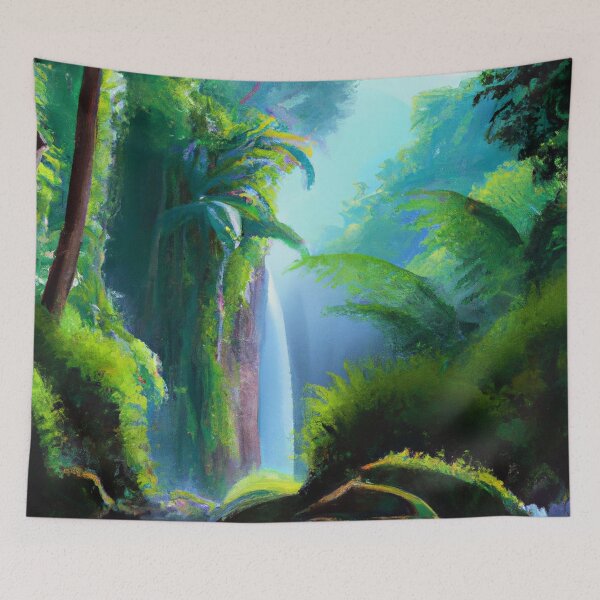 Item preview, Forest Waterfall designed and sold by Bakesales.