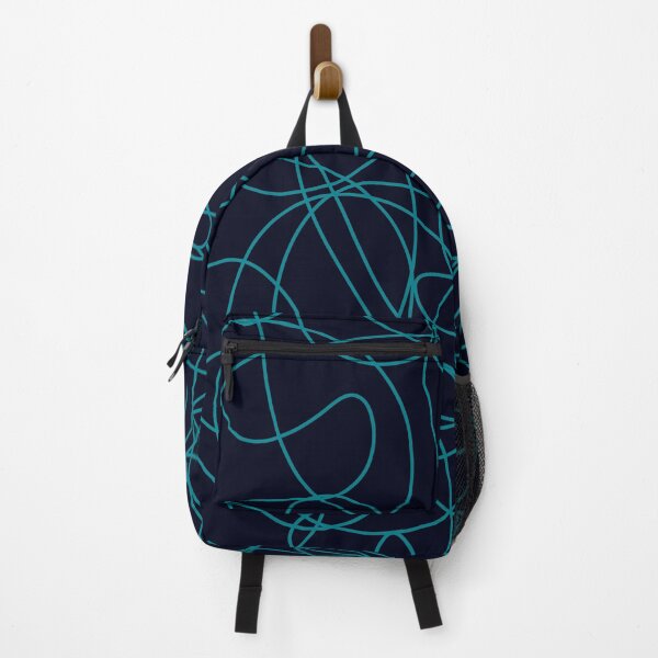 Item preview, Crazy blue shape designed and sold by LouiseRossArt.