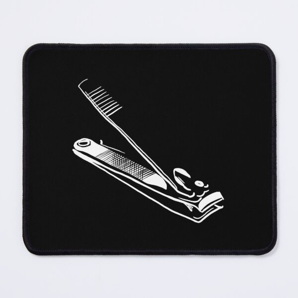 Item preview, Finger Nail Clippers Digital Illustration in Black and White designed and sold by Amelia Parlier.