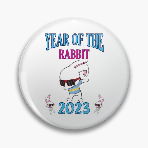 Item preview, YEAR OF THE RABBIT 2023 designed and sold by ittybittyowl.