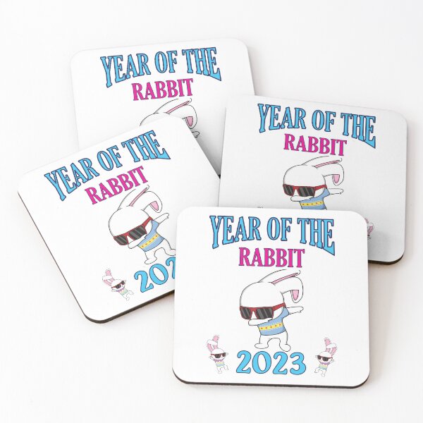 Item preview, YEAR OF THE RABBIT 2023 designed and sold by ittybittyowl.