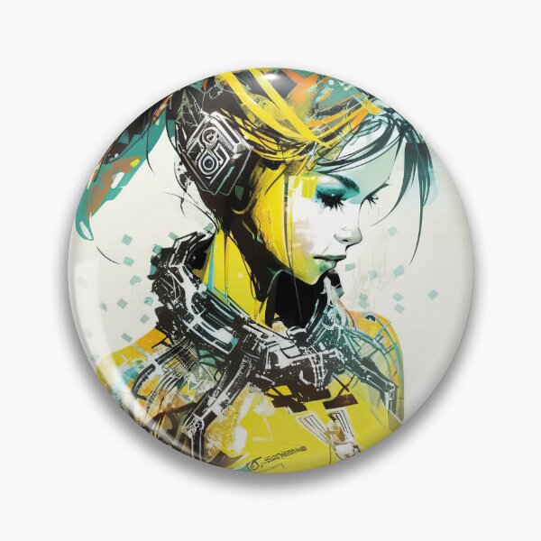 Item preview, Cyberpunk girl: Keko designed and sold by ai-miilk.
