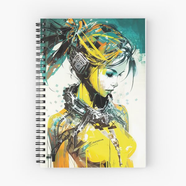Item preview, Cyberpunk girl: Keko designed and sold by ai-miilk.