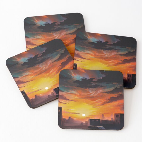 Item preview, Post Apocalyptic sunset designed and sold by Bakesales.