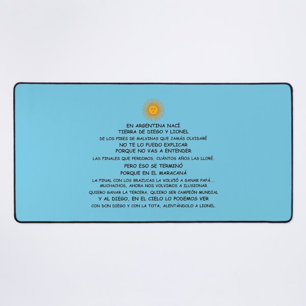 Item preview, Argentina fans’ song -  Argentina Mundial de Qatar 2022 Argentina World cup 2022  Muchachos, ahora nos volvimos a ilusionar designed and sold by TRUE-FANS.