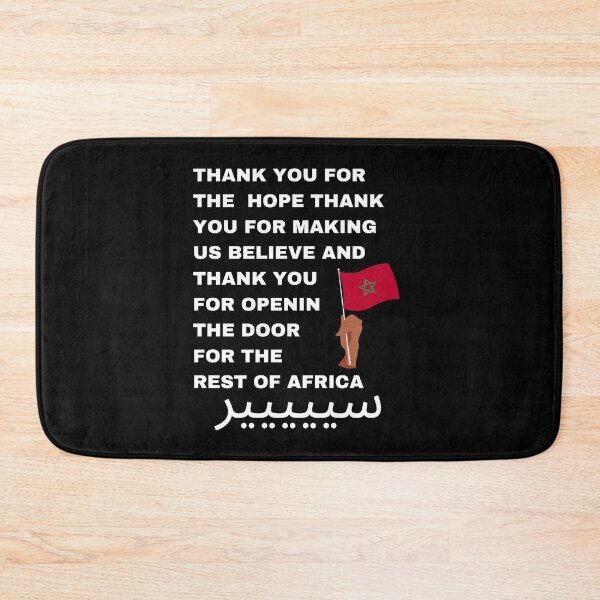 Item preview, Thank you for the hope Thank you for making us believe And Thank you for opening the door for the rest of Africa designed and sold by Evanka.