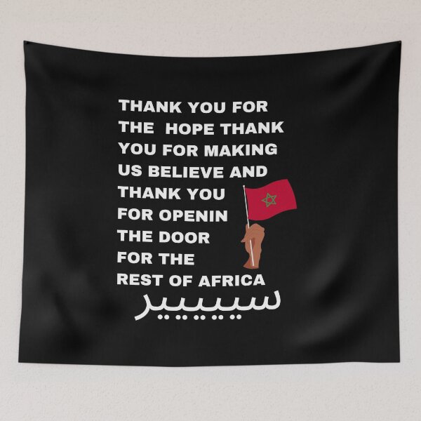 Item preview, Thank you for the hope Thank you for making us believe And Thank you for opening the door for the rest of Africa designed and sold by Evanka.