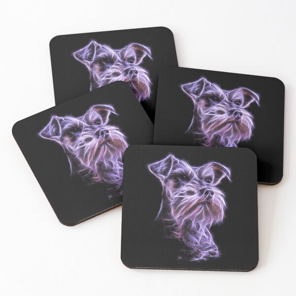 Item preview, Schnauzer Cute Portrait Loft and Spiritual Style designed and sold by SKornackiArt.